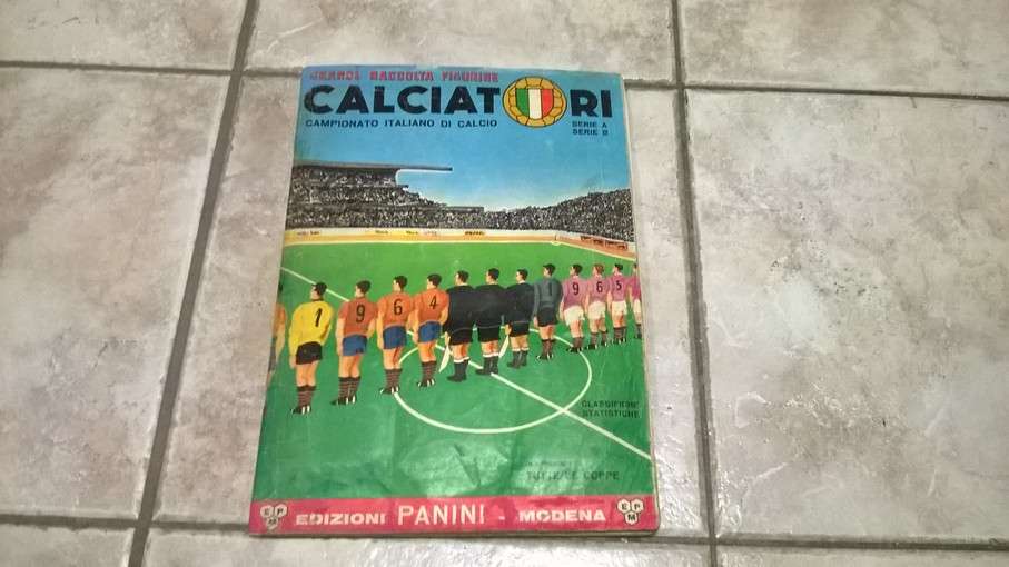 Album c Campionato 1964-65 incompl 49 mancanti
